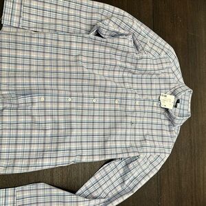 Men's Blue Plaid  2 Shirt